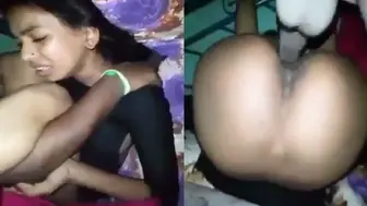 Jawan ladki jordaar chudai kar uski chikhe nikaal